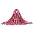 Padrão de flor Pashmina Cachecol de inverno para senhora